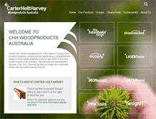 Tablet Screenshot of chhwoodproducts.com.au